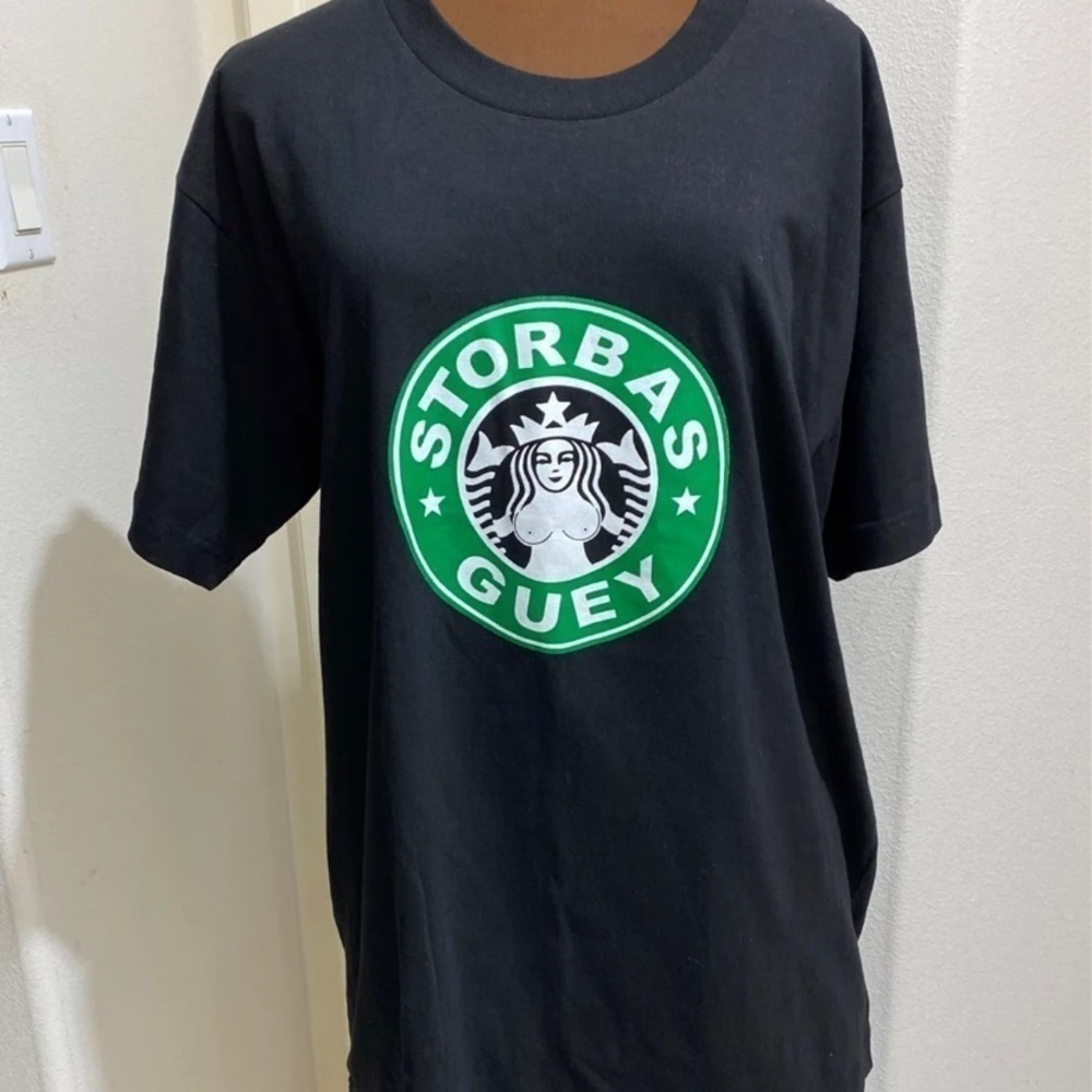 Storbas Guey T-shirt Black Short Sleeves